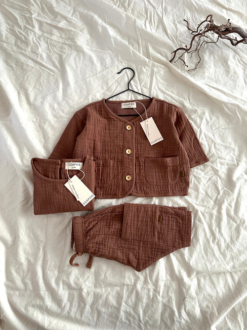 MUSLIN PANTS | MOCHA