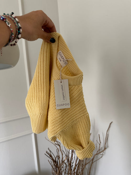 CHUNKY SWEATER BUTTERCREAM