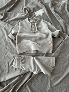 SWEAT LEGGINGS | GRAY