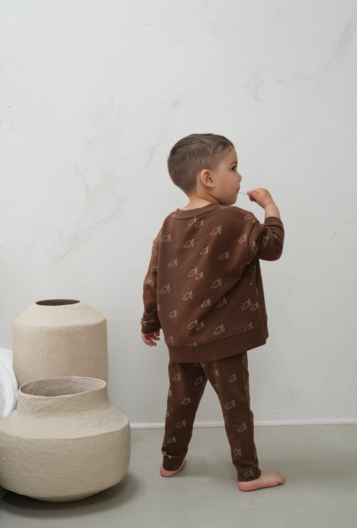 CHOCOLATE SWEATER | MANGO