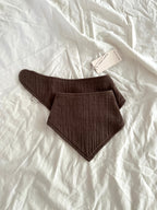 2-er PACK MUSLIN BANDANA | CHOCOLATE