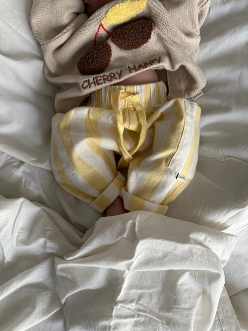 ROMEO PANTS | YELLOW STRIPES
