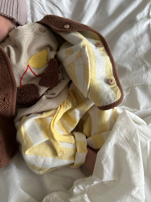 ROMEO PANTS | YELLOW STRIPES