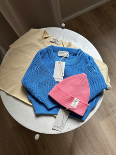 CHUNKY SWEATER | AQUA