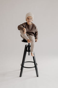 ROMEO PANTS BROWN CHECK