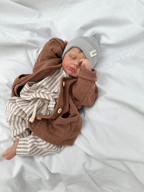 MUSLIN JACKET | MOCHA