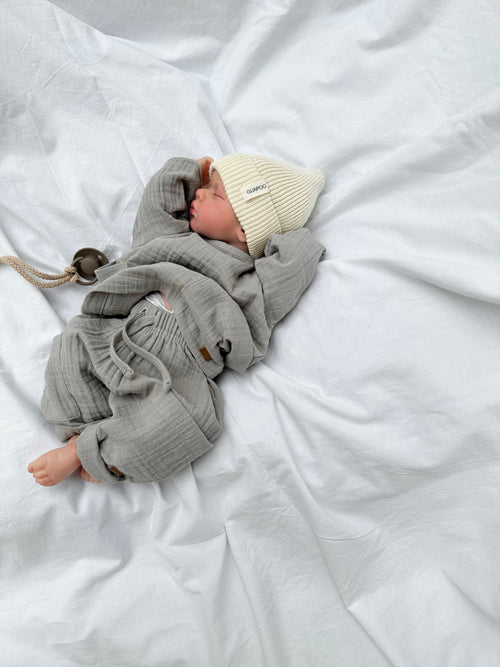 MUSLIN LONGSLEEVE | GRAY