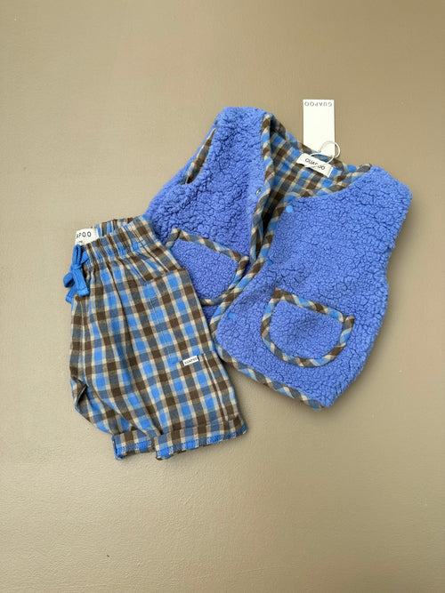 ROMEO PANTS SKY BLUE CHECK