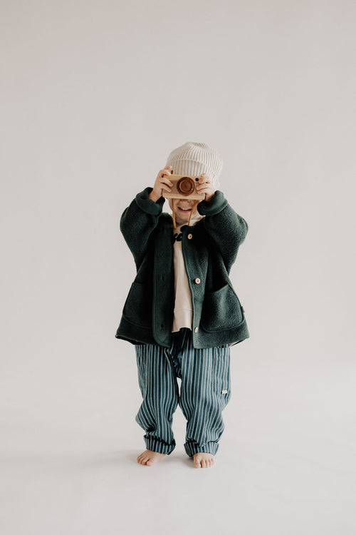 LIGHT FLEECE JACKET TROPICAL GREEN