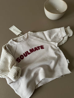 RAGLAN SWEATSHIRT SOULMATE CREAMY SILK