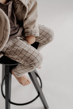 ROMEO PANTS BROWN CHECK