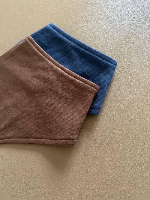 2-er Pack FLEECE BIB BANDANA BROWN