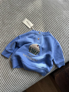 DESSERT SWEATSHIRT BLUE SKY