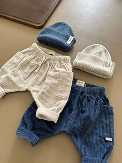 CORDUROY PANTS CREAMY SILK