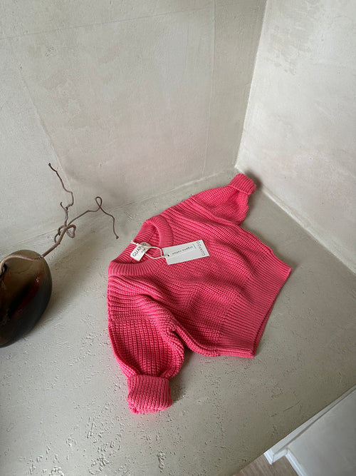 CHUNKY SWEATER BUBBLEGUM