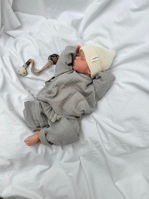 MUSLIN LONGSLEEVE | GRAY