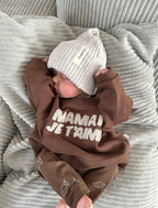 CHOCOLATE SWEATER | MAMAN JE T'AIME