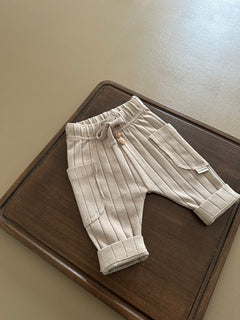 ORGANIC RIB LEGGINGS DOVE