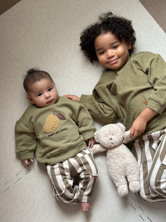 BATIK SWEATER MUSTARD