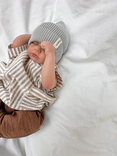 SUMMER T-SHIRT | MOCHA STRIPES