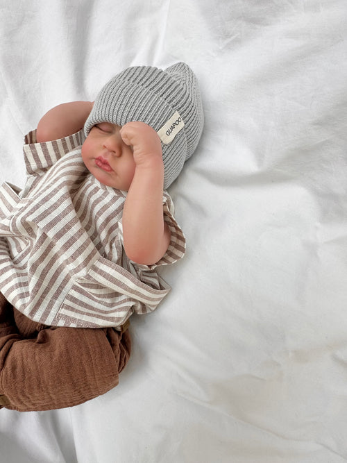 SUMMER T-SHIRT | MOCHA STRIPES