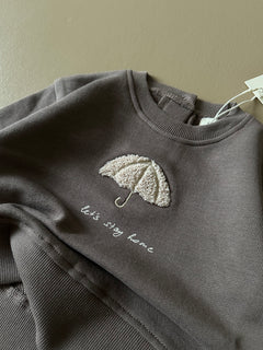 SWEATSHIRT LETS STAY HOME