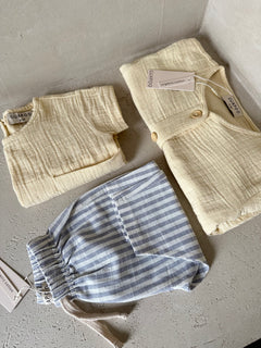 SUMMER PANTS | SMOKY STRIPES