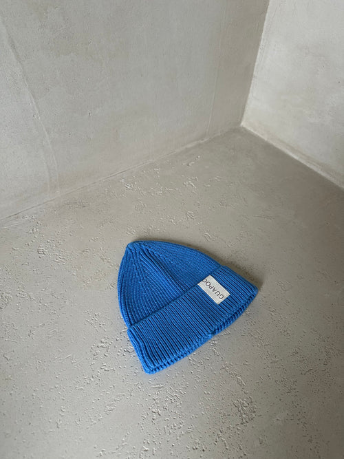 KNIT BEANIE | AQUA