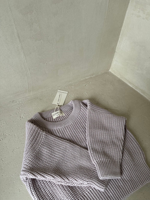 CHUNKY SWEATER LAVENDER