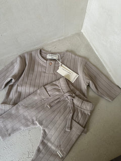 ORGANIC RIB LONGSLEEVE DOVE