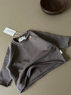 RAGLAN SWEATSHIRT BROWN THANKFUL