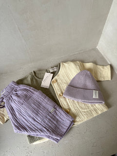 KNIT BEANIE LAVENDER