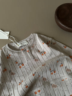 RIB LONGSLEEVE MINI CLEMENTINES