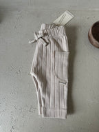 ORGANIC RIB LEGGINGS CREAMY SILK