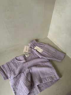 MUSLIN T-SHIRT LAVENDER
