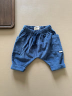 CORDUROY PANTS DEEP BLUE