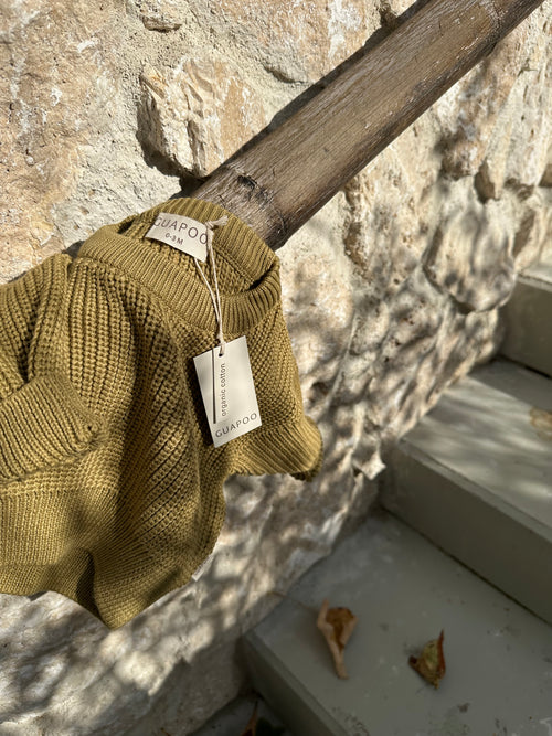 CHUNKY SWEATER OLIVE