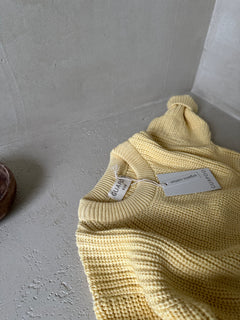 CHUNKY SWEATER BUTTERCREAM