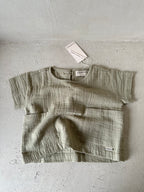 MUSLIN T-SHIRT SAGE