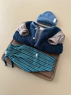 ORGANIC RIB LONGSLEEVE BROWN