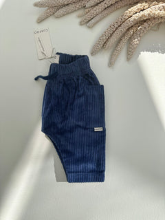 CORDUROY PANTS DEEP BLUE