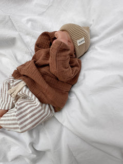 MUSLIN LONGSLEEVE | MOCHA