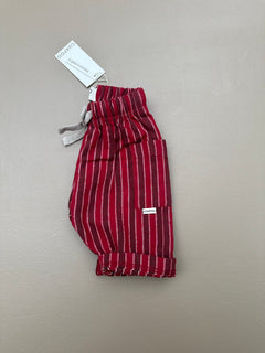 ROMEO PANTS RED STRIPES