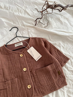 MUSLIN JACKET | MOCHA