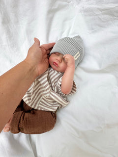 SUMMER T-SHIRT | MOCHA STRIPES