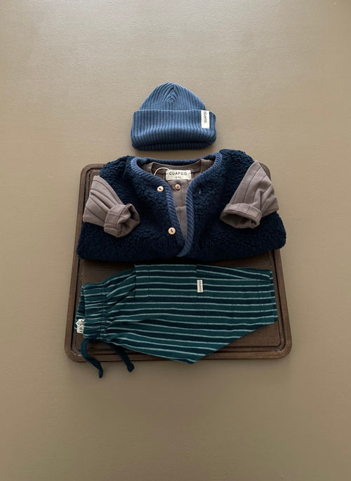 ROMEO PANTS DEEP SEA STRIPES