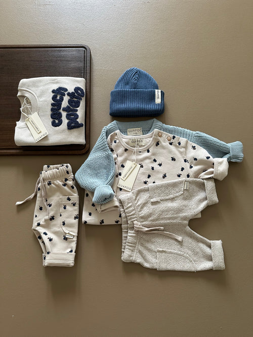 CHUNKY SWEATER BLUE HEAVEN