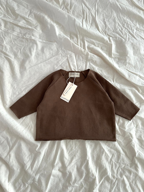 COZY LONGSLEEVE | CHOCOLATE