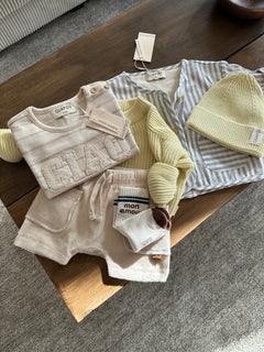 CIAO SWEATER | MOCHA STRIPES