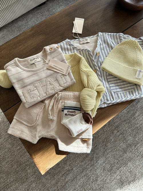 CIAO SWEATER | MOCHA STRIPES